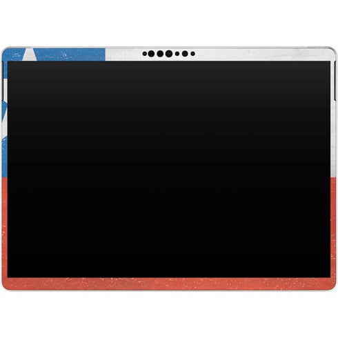 Chile Flag Distressed Surface Pro 8 Skin